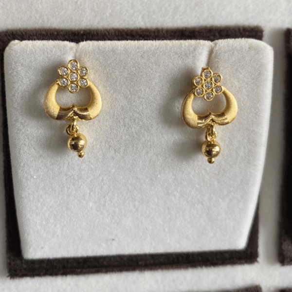 One Gram Gold Earring