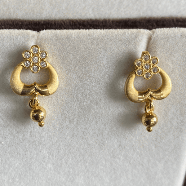 One Gram Gold Earring - Image 2