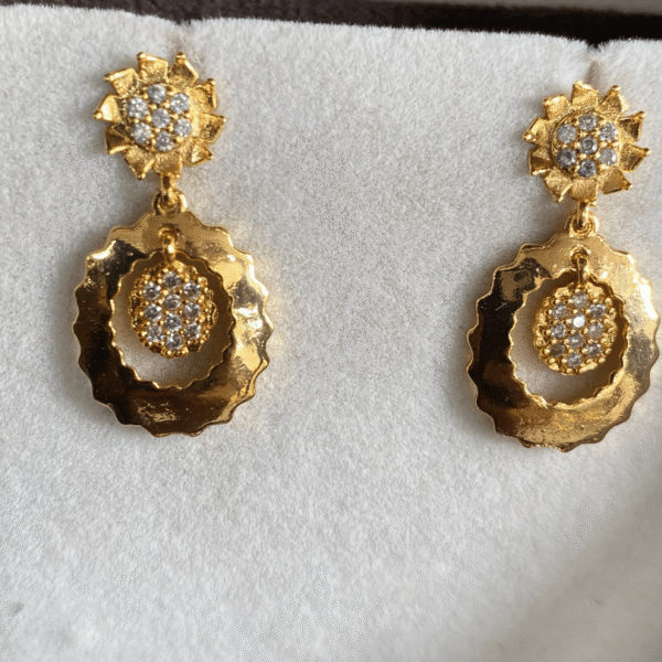 One Gram Gold Earring - Image 2