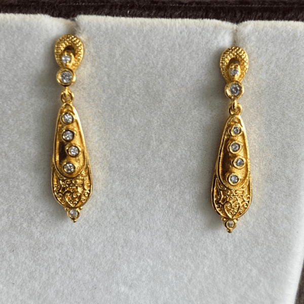 One Gram Gold Earring - Image 2