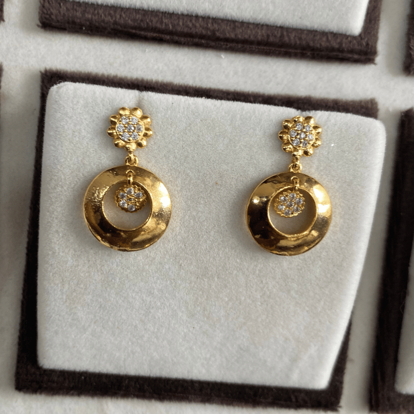 One Gram Gold Earring