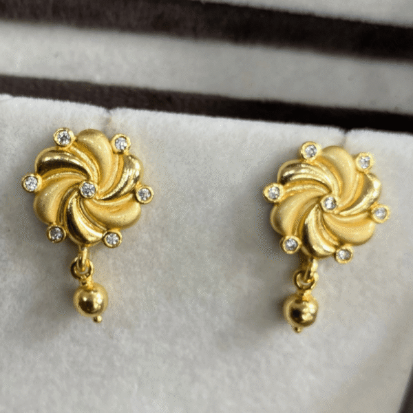 One Gram Gold Earring - Image 2