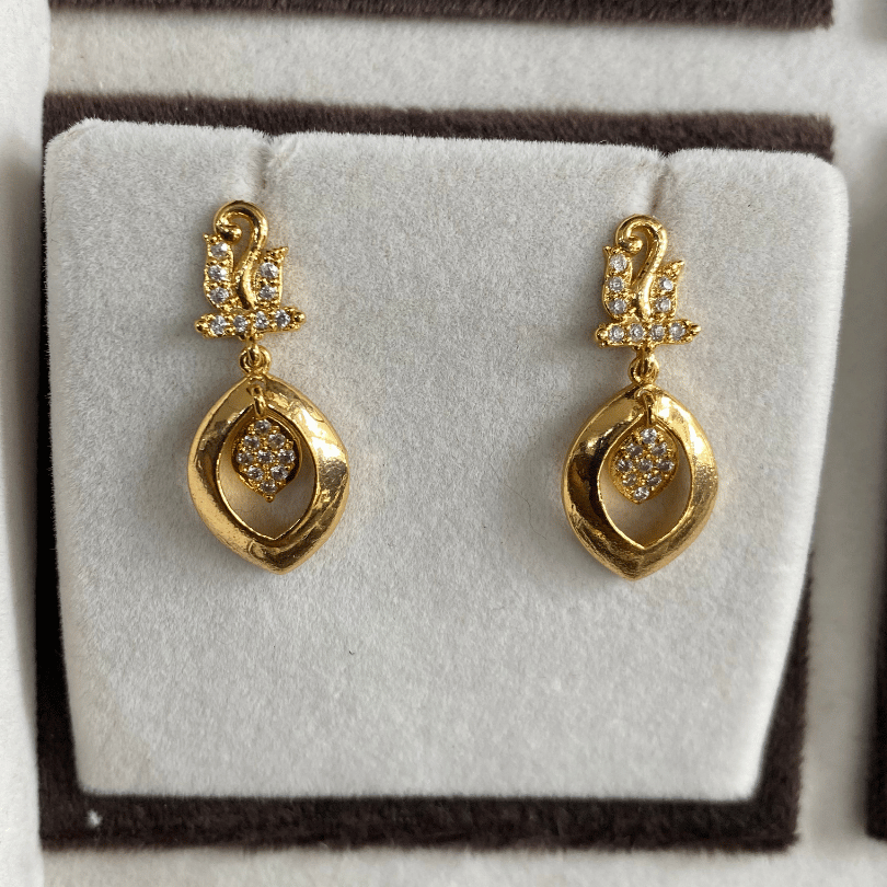 One Gram Gold Earring