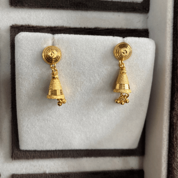 One Gram Gold Earring