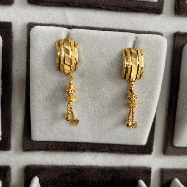 One Gram Gold Earring