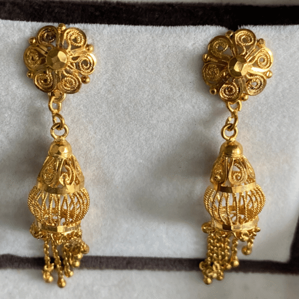 One Gram Gold Earring - Image 2