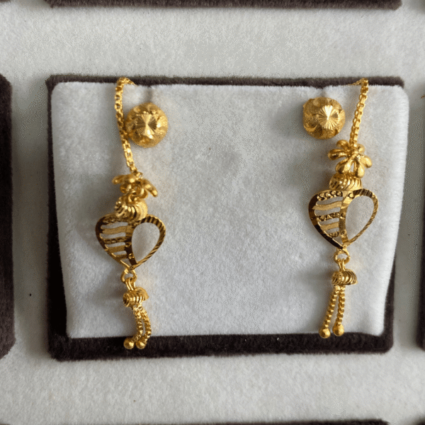 One Gram Gold Earring