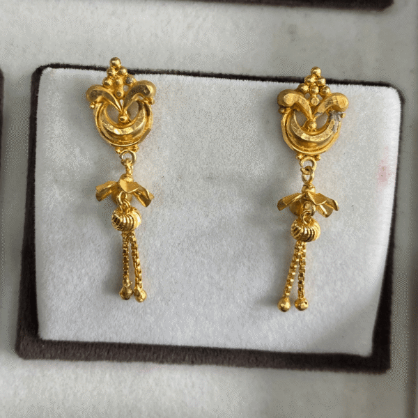 One Gram Gold Earring