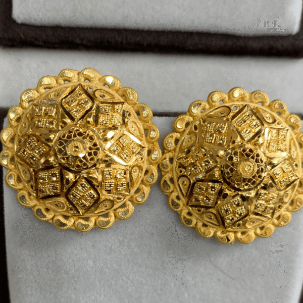 One Gram Gold Earring - Image 2