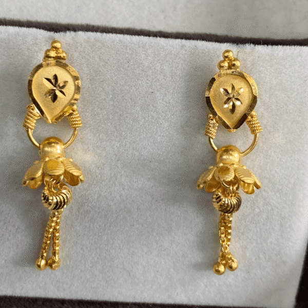 One Gram Gold Earring - Image 2
