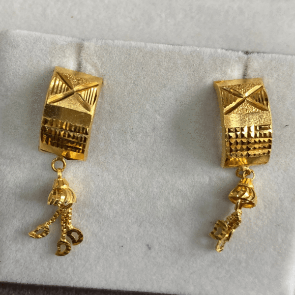 One Gram Gold Earring - Image 2