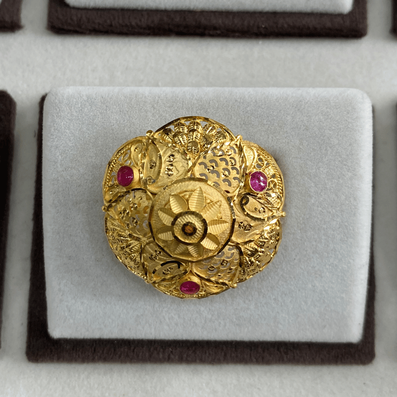 One Gram Gold Women Ring