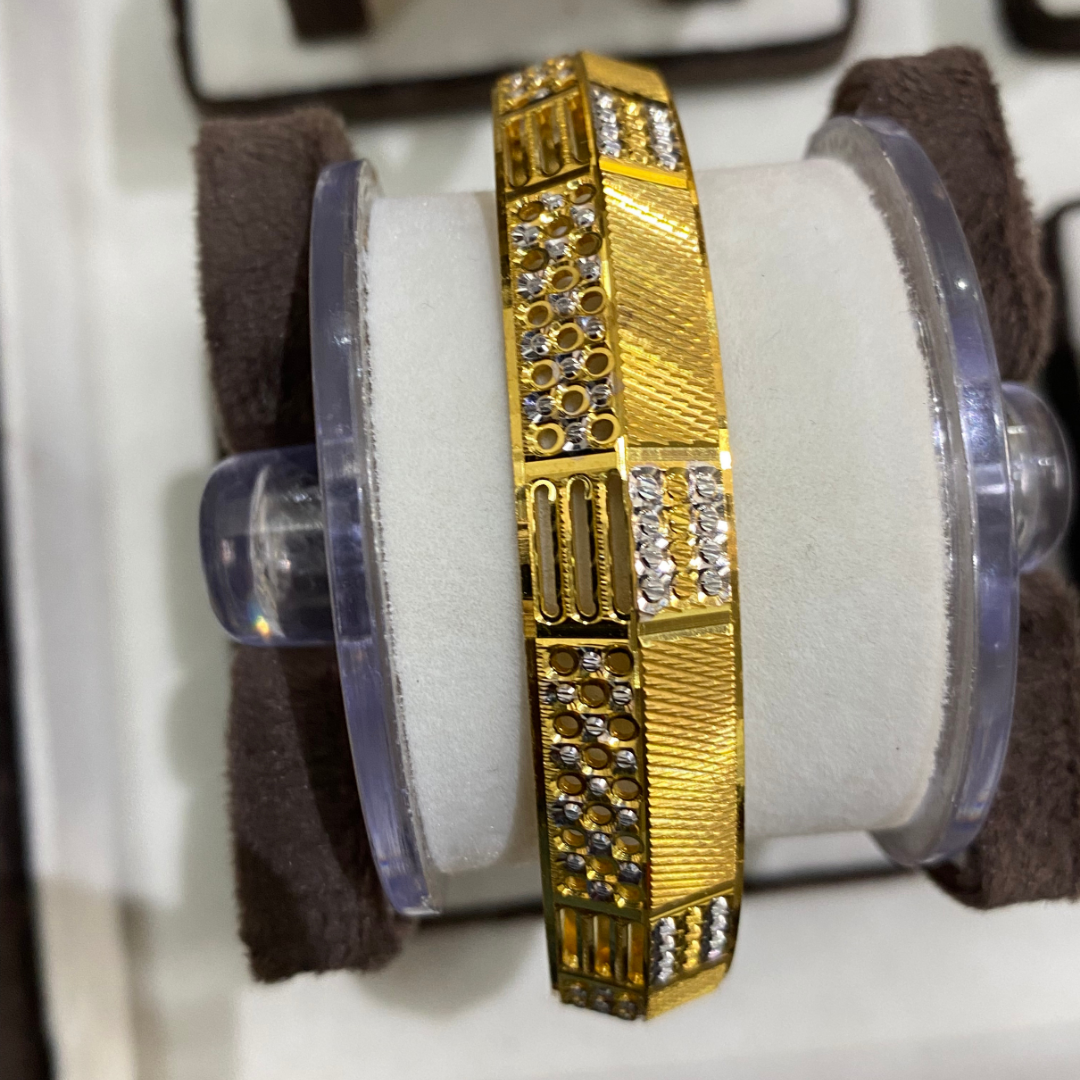 One Gram Gold Men Bangles