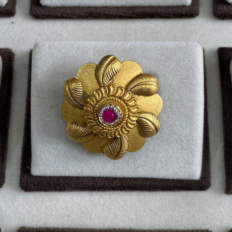 One Gram Gold Women Ring