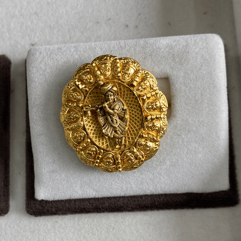 One Gram Gold Women Ring