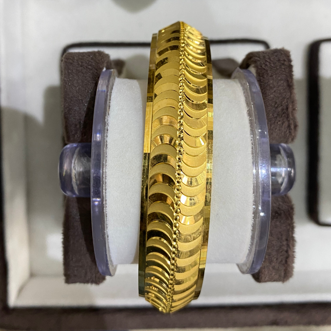 One Gram Gold Men Bangles