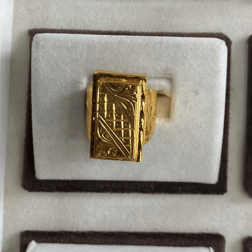 One Gram Gold Men Ring