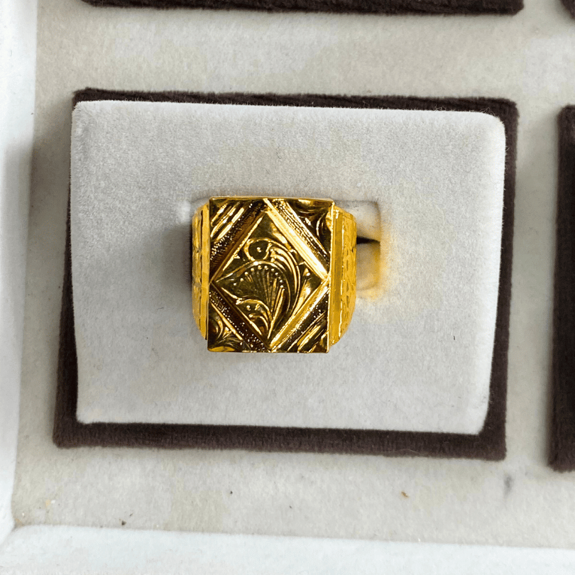 One Gram Gold Men Ring