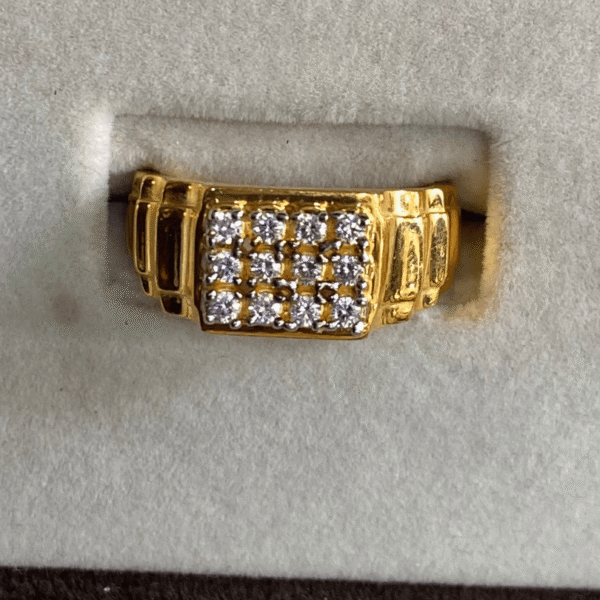 One Gram Gold Men Ring - Image 2