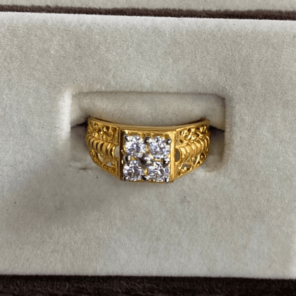 One Gram Gold Men Ring - Image 2