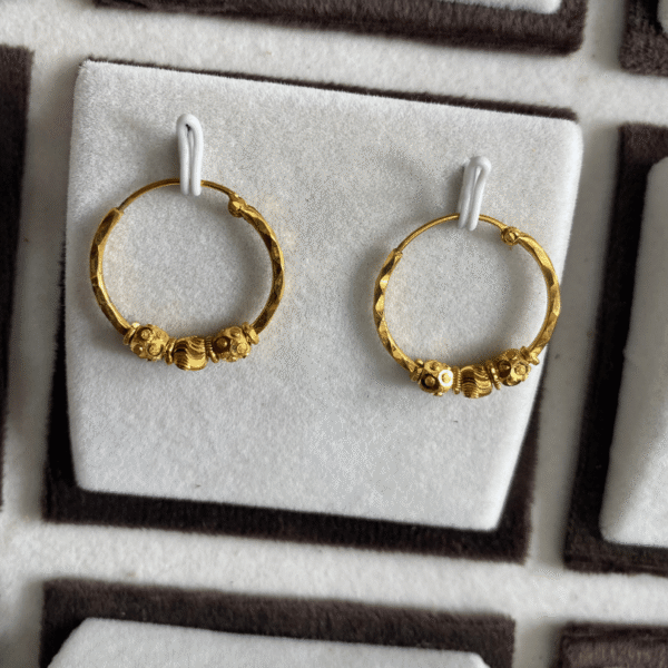 One Gram Gold Earring