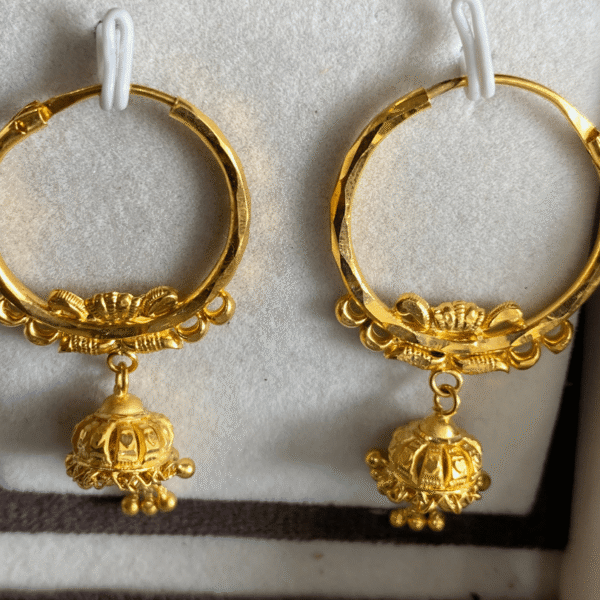 One Gram Gold Earring - Image 2