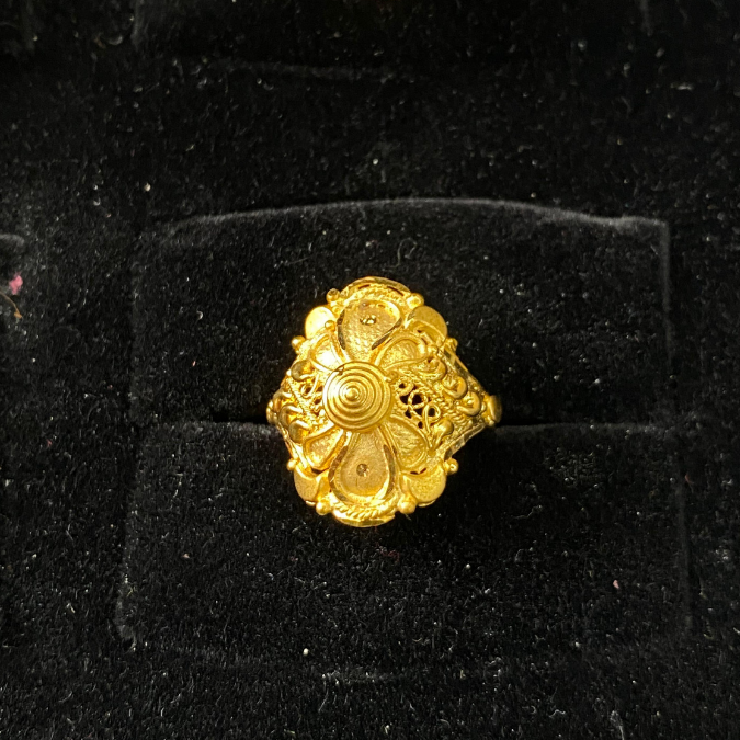 One Gram Gold Women Ring