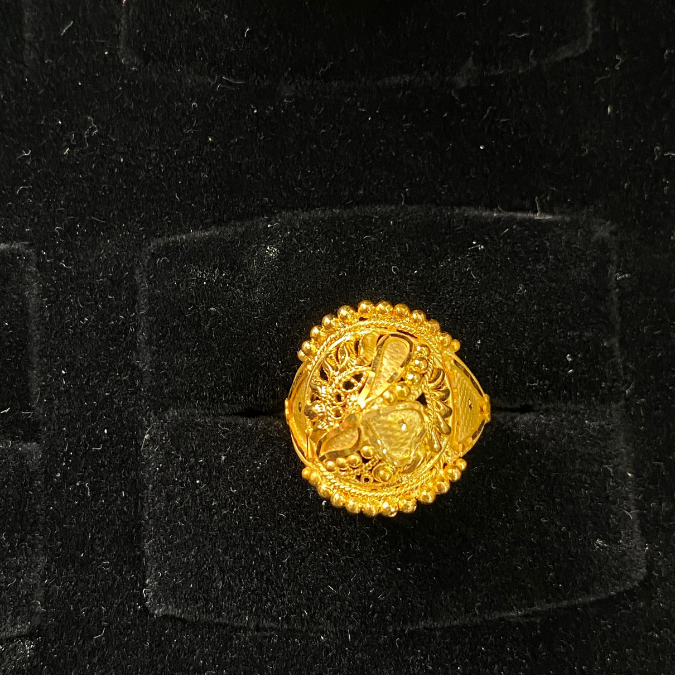 One Gram Gold Women Ring
