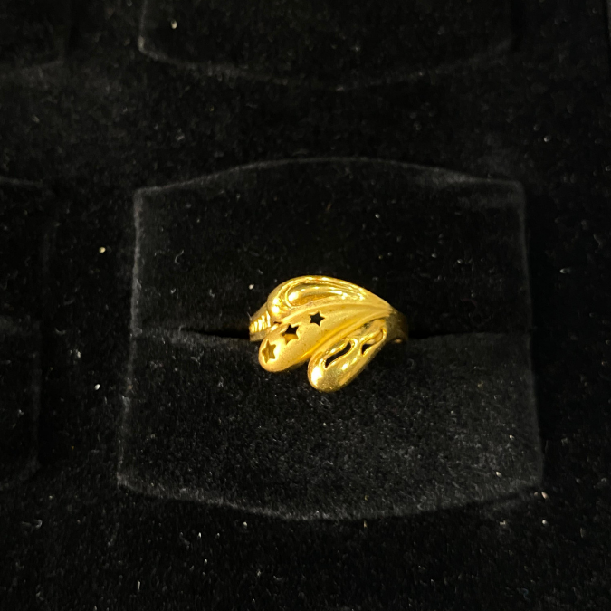 One Gram Gold Women Ring