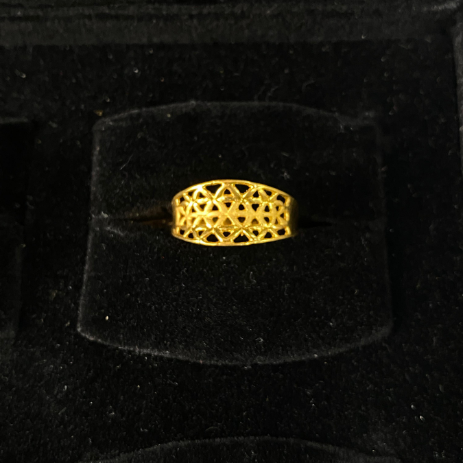 One Gram Gold Women Ring