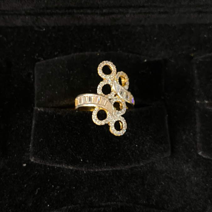 One Gram Gold Women Ring