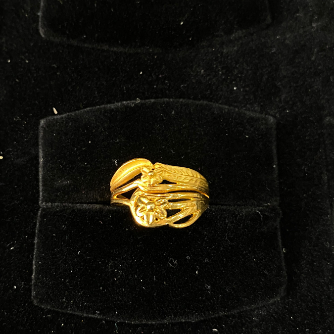 One Gram Gold Women Ring