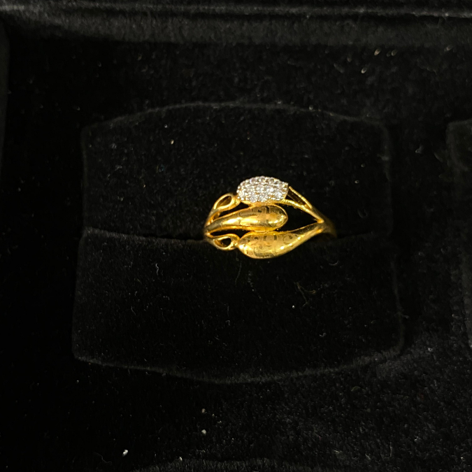 One Gram Gold Women Ring