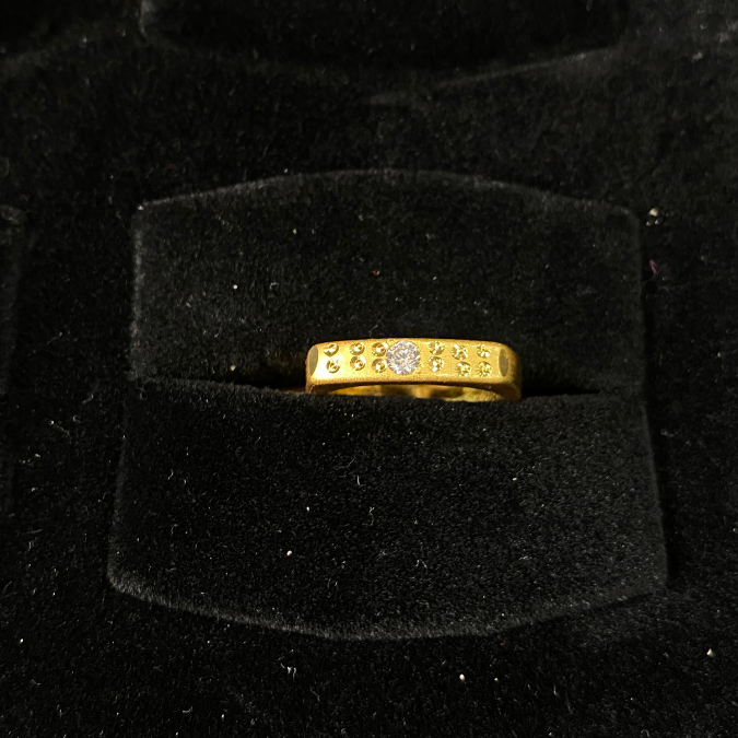One Gram Gold Women Ring
