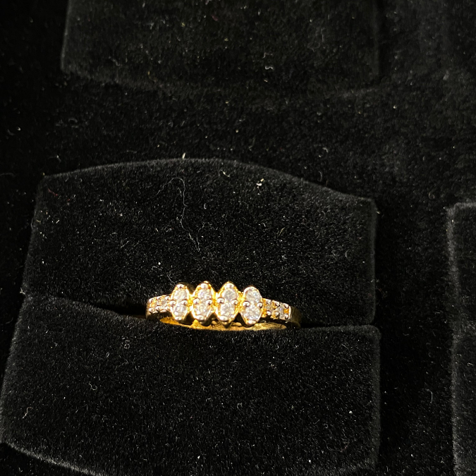 One Gram Gold Women Ring