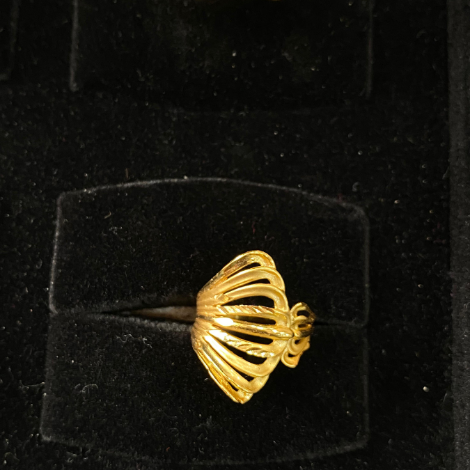 One Gram Gold Women Ring