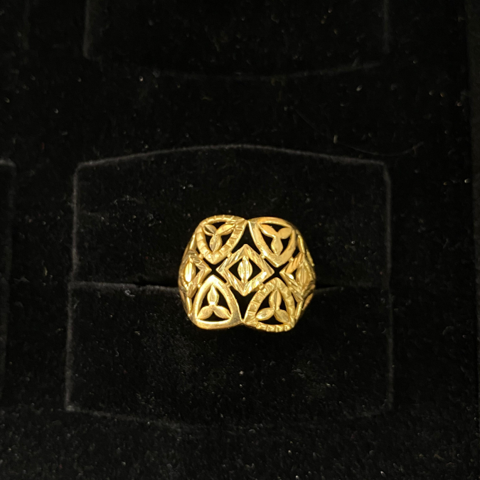 One Gram Gold Women Ring