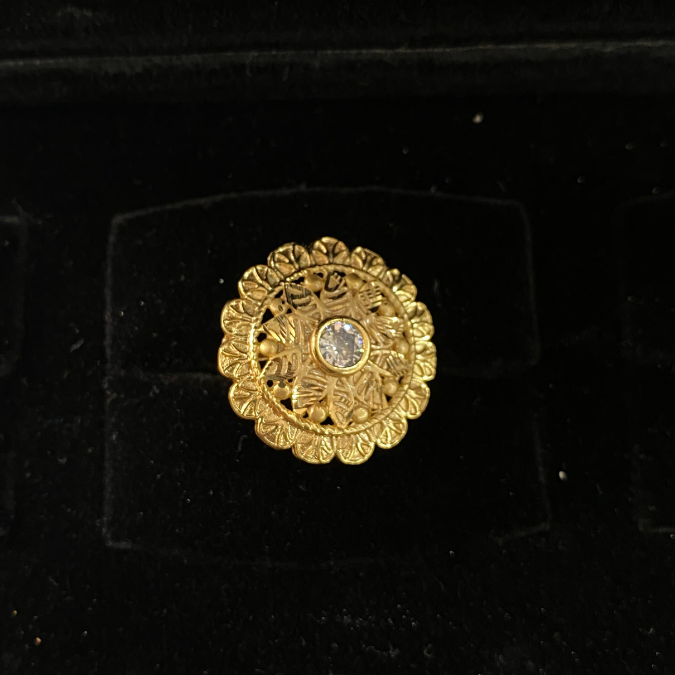 One Gram Gold Women Ring