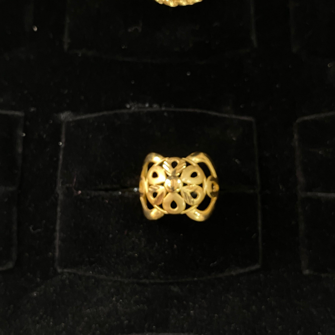 One Gram Gold Women Ring