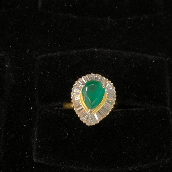 One Gram Gold Women Ring
